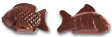 Cabrellon Fish Polycarbonate Chocolate Mould